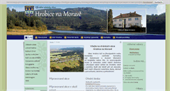Desktop Screenshot of hrobice.cz